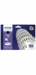 EPSON Ink čer WF-5xxx Series Ink Cartridge "Pisa" 79 Black (14,4 ml)