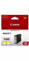 Canon CARTRIDGE PGI-1500XL Y žlutá pro Maxify MB2050, MB2150, MB2350, MB2750 a MB2755 (780 str.)