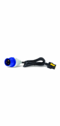 APC - Elektrický kabel - IEC 60309 16A (M) do IEC 60320 C19 - 16 A - 3 m - opatřený západkou - černá - pro P/N: SMT2200I-AR, SMT2200R2I-AR, SMT3000I-AR, SMT3000R2I-AR, SRT1500XLI, SRT2200XLI-KR