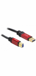 Delock Premium - Kabel USB - USB typ A (M) do USB Type B (M) - USB 3.0 - 5 m - černá