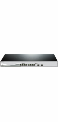 D-Link DXS-1210-10TS 10-port 10Gigabit Smart Managed Switch, 8x 10GbE RJ45, 2x 10GbE SFP+