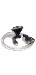 PREMIUMCORD Kabel adaptér USB - sériový port (COM, RS232, redukce)