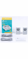 TP-Link TL-PA4010PKIT [Sada adaptérů AV600 Powerline Starter Kit s podporou napájení (AC)]