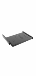 LANBERG 19"19" SLIDING SHELF 1U/465X347MM MAX LOAD CAPACITY UP TO 60KG BLACK