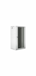 LANBERG 19" RACKOVÁ SKŘÍŇ PRO MONTÁŽ NA STĚNU 22U/600X450 (FLAT PACK) ŠEDÁ V2