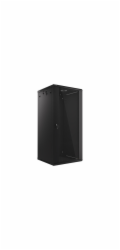 LANBERG RACK CABINET 19” WALL-MOUNT 27U/600X600 (FLAT PACK) BLACK   V2