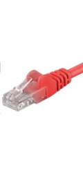 PremiumCord Patch kabel UTP RJ45-RJ45 CAT6 1m červená