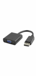 PREMIUMCORD Redukce DisplayPort - VGA 15cm (M/F, černá)