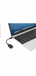 Adaptér TRUST USB Typ CM, USB Typ AF, černý 20967
