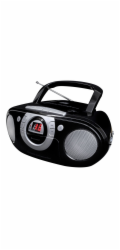 Soundmaster SCD5100SW/ CD přehrávač/ Přehrávač Kazet/ FM rádio/ Černý