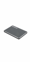 TRANSCEND 1TB StoreJet 25C3N, 2.5", USB 3.0 (3.1 Gen 1) Stylový externí hard disk, ultra-tenký, ocelově šedý