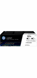 HP 201X tisková kazeta černá velká,CF400XD -2 pack