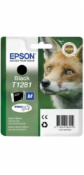 EPSON ink čer Singlepack "Liška" Black T1281 DURABrite Ultra Ink (5,9 ml)