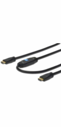 Digitus propojovací kabel s Aktivním zesílením HDMI High Speed Ethernet Ultra HD 24p,  15M