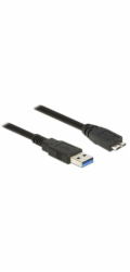 Delock - Kabel USB - USB typ A (M) do Micro-USB Type B (M) - USB 3.0 - 1.5 m - černá