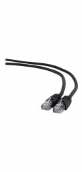 Gembird RJ-45 / RJ-45, Cat 6, U / UTP, 0,25 m, černá (PP6U-0,25 M / BK)