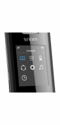 snom m65 DECT, sluchátko