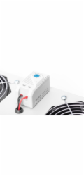 Digitus stropní ventilátor pro nástěnné skříně ,2vent., Vyp.,Termostat