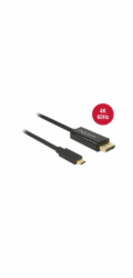 Delock - Externí video adaptér - USB-C - DisplayPort - černá - maloobchod