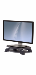 FELLOWES stojan pod monitor OVAL/ 424mm x 86mm x 288mm/ černo-stříbrný