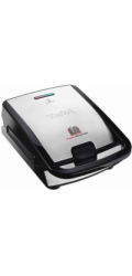Sendvičovač Tefal SW854D 700 W Černá Nerezová ocel