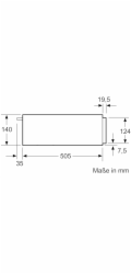 BOSCH BIC510NB0 Serie 6 Ohřevná zásuvka