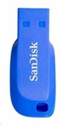 SanDisk Flash Disk 32GB Cruzer Blade, USB 2.0, modrá