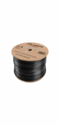 Lanberg Instalační kabel UTP CAT.5E Gel-coated 305m (LCU5-30CU-0305-BK)
