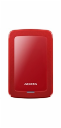ADATA Externí HDD 1TB 2,5" USB 3.1 HV300, červený