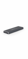 GEMBIRD externí box pro M.2 disky, USB 3.0, hliník, černá