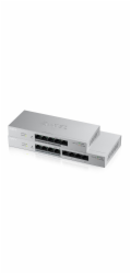 Zyxel GS1200-8HP 8-port Desktop Gigabit Web Smart switch, 4x PoE 802.3at, PoE budget 60W, fanless