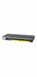 NETGEAR 8-port 10/100/1000Mbps Gigabit Ethernet, Flexible PoE, GS108PP