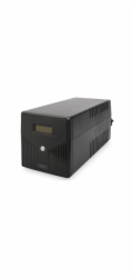 Digitus 2000VA 1200W DN-170076 DIGITUS Professional Line-Interactive UPS, 2000VA / 1200W 12V / 9Ah x2 baterie, 4x CEE 7/7, AVR, USB, RS232, RJ11 / 45, LCD disple