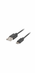 Lanberg USB kabel USB micro BM kabel - AM 2.0 1.8m černý QC 3.0 -CA-USBM-20CU-0018-BK
