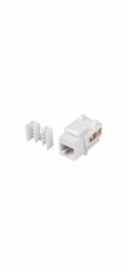 KEYSTONE MODUL RJ45 ZÁSUVKA-> LSA UTP CAT 5E 90° DO KRABICE MONTÁŽ