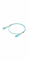 Ubiquiti LWL Kabel 10 Gbps OM3 Duplex LC (türkis, 2 Meter)