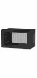 APC NetShelter WX AR106 - Skříň - montáž na stěnu - černá - 6U - 19"