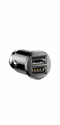 Autonabíječka Baseus Grain 2x USB 5V 3.1A (černá)
