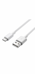 PremiumCord Kabel USB 3.1 C/M - USB 2.0 A/M, rychlé nabíjení proudem 3A, 50cm, bílá