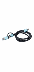 i-tec USB-C kabel na USB-C s integrovaným USB 3.0 Adaptérem