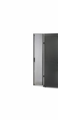 APC - Dveře regálu - černá - 42U - pro NetShelter SX