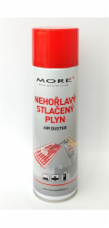 ARMOR Stlačený nehořlavý! vzduch plyn MORE (400g), plyn nezamrzá, nekondenzuje, NEW model ES č. 51
