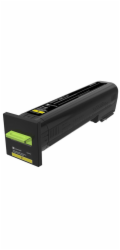 Lexmark CS820 Yellow Extra High Yield Return Program Toner Cartridge - 22 000 stran