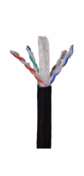 Alantec KIU6OUTZ305 síťový kabel 305 m Cat6 U/UTP (UTP) Černá
