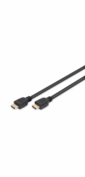 Digitus HDMI Ultra High Speed Anschlusskabel, mit Ethernet, UHD 8K (schwarz, 1 Meter)