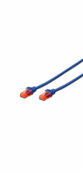 Digitus CAT 6 U-UTP patch cable, Cu, LSZH AWG 26/7, length 5 m, color blue