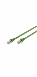 DIGITUS patch kábel Cat6A, S/FTP (PiMF), PUR (TPU) OUTDOOR - 20m, zelený