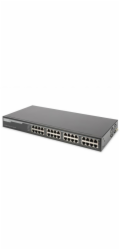 DIGITUS Professional 16 port gigabit PoE+ injector