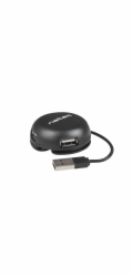 Natec NHU-1330 Natec BUMBLEBEE rozbočovač 3x USB 2.0 HUB, černý