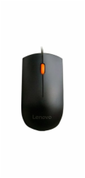 Lenovo 300/Kancelářská/Optická/1 600 DPI/Drátová USB/Černá
